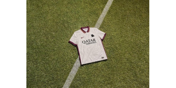 Wyjazdowa koszulka AS Roma na sezon 2020-21